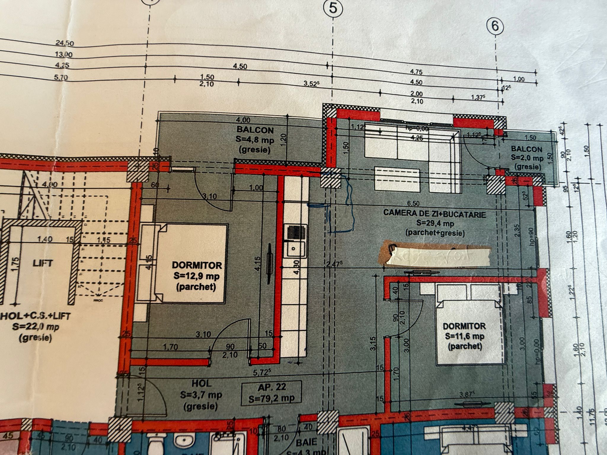 APARTAMENT NOU | 79,2MP | 114.000 EURO | 3 CAMERE |